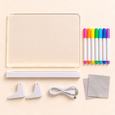 Avelo Glow Board – what's in the box