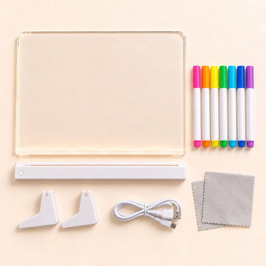 Avelo Glow Board – what's in the box