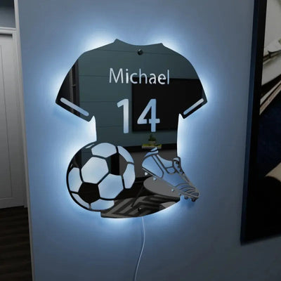 Mirror jersey light in cool white