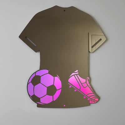 Mirror jersey panel before personalization