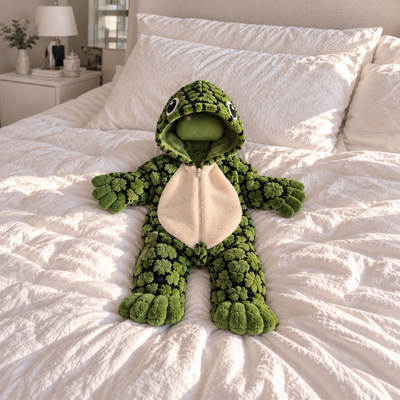 Avelo Little Turtle plush onesie – placeholder