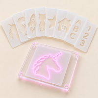 Avelo™ Glow Tracing Set – 12 Stencil Cards